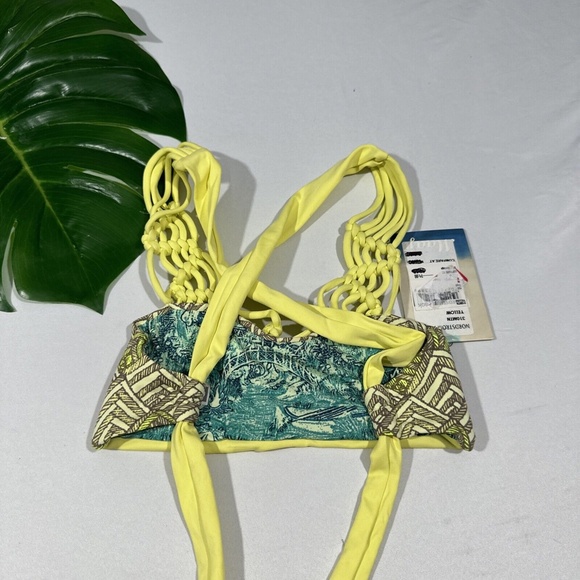 NWT $71‎ Maaji Lady Macrame Heaven Bikini Reversible Top [SZ Small ] #U646 - Picture 6 of 12